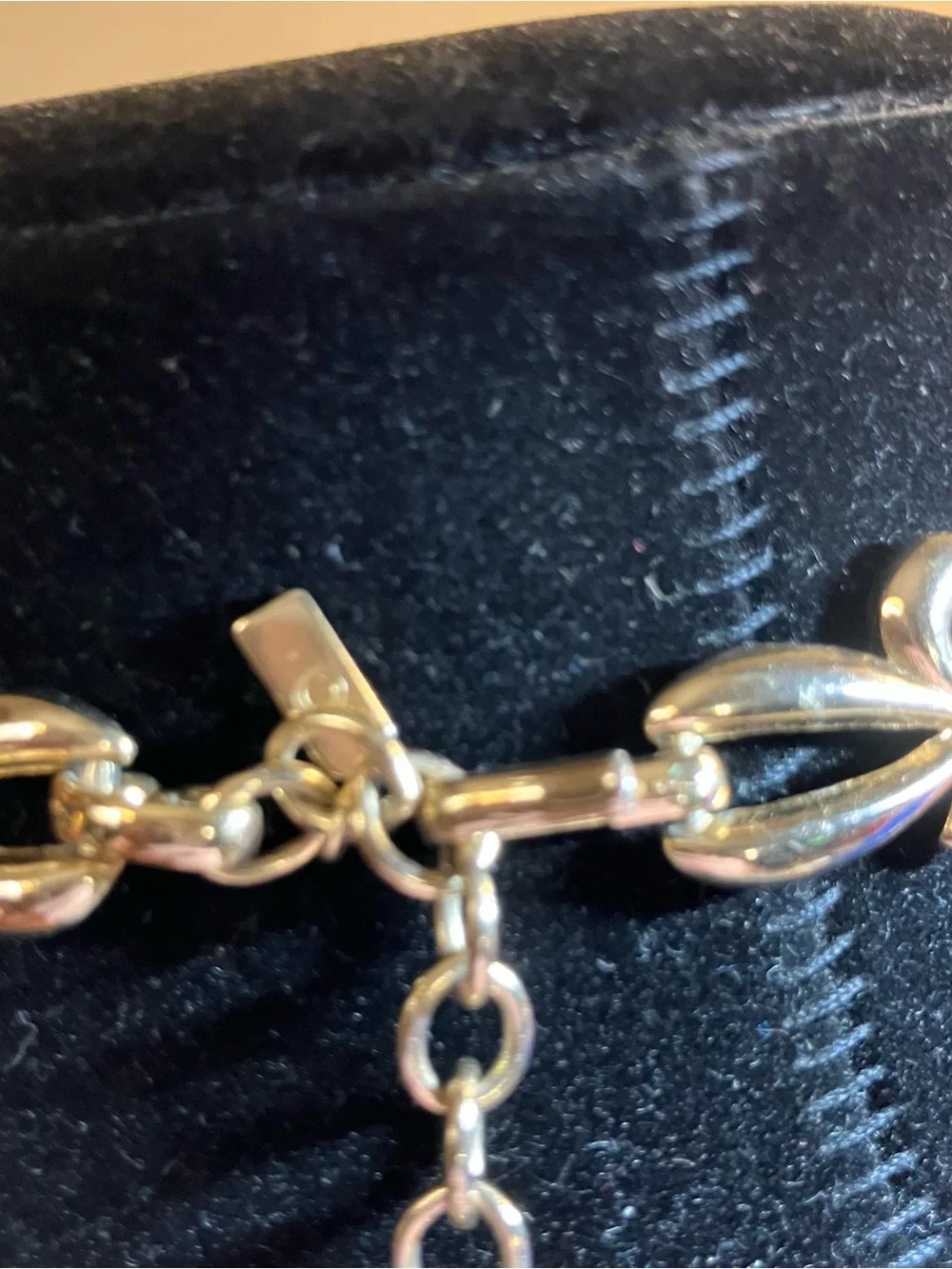 Vintage Monet Signed Openwork Bow Gold Tone Collar Necklace Coquette